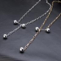 Zinek šperky náhrdelník, módní šperky & vícevrstvá & pro ženy, více barev na výběr, 12mm, Délka 19.6 inch, Prodáno By PC