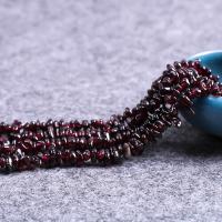 Natürlicher Granat Perlen, poliert, DIY & verschiedene Größen vorhanden, verkauft von Strang