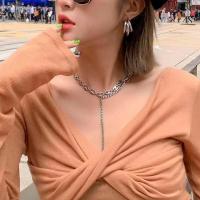 Titanstahl Halskette, plattiert, verschiedene Stile für Wahl & für Frau, verkauft von Strang