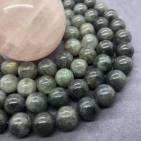 Labradorit Perlen, rund, poliert, Modeschmuck & DIY & verschiedene Größen vorhanden & verschiedene Stile für Wahl, keine, verkauft von Strang