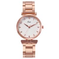 Women Wrist Watch Zinc Alloy with Glass Chinese Movement watch movement fashion jewelry & for woman plated  Sold By PC