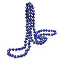 Pullover Kette Halskette, Kristall, plattiert, für Frau, mehrere Farben vorhanden, 8mm, verkauft per ca. 860-900 ZollInch Strang