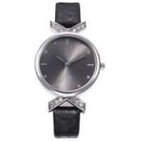 Women Wrist Watch Zinc Alloy with PU Leather & Glass Chinese Movement watch movement fashion jewelry & for woman plated  Sold By PC