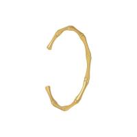 alliage de zinc bracelet manchette, Placage de couleur d'or, Réglable & pour femme, Vendu par PC