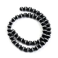 Natural Black Agate Beads, Round, polished, DIY & different size for choice, black, Sold By Strand