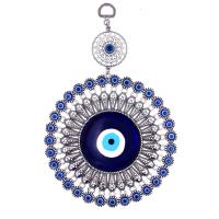 Hanging Ornaments, Tibetan Style, enamel, dark blue, 150x230mm, Sold By PC