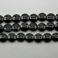 Ikke-magnetiske Hæmatit perler, Ikke-magnetisk hæmatit, poleret, du kan DIY & forskellig størrelse for valg, sort, Solgt af Strand