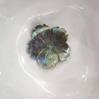 Abalone Schelp Kralen, gepolijst, DIY, blauw, 38mm, Verkocht door PC