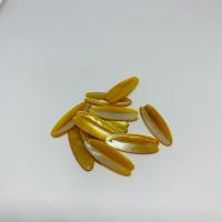Pendentifs de coquillage jaune naturel, coquille, poli, DIY, plus de couleurs à choisir, Vendu par PC