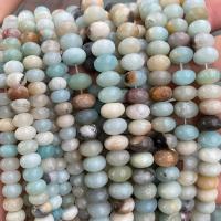Natural Amazonite Beads, ​Amazonite​, Abacus, fashion jewelry & DIY & different size for choice, multi-colored, Each is about 38-40cm long, Sold By Strand