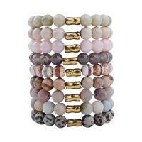 Agate Jewelry Bracelet, more colors for choice, 18mm, Sold Per 18 cm Strand