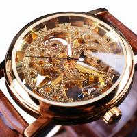 Herren Armbanduhr, Zinklegierung, mit PU Leder & Glas, plattiert, wasserdicht & für den Menschen, keine, 40x12x240mm, verkauft von PC