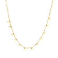 Edelstahl Schmuck Halskette, Herz, plattiert, Modeschmuck & für Frau, keine, verkauft von Strang