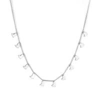 Edelstahl Schmuck Halskette, Fußabdruck, plattiert, Modeschmuck & für Frau, keine, verkauft von Strang