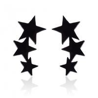 Stainless Steel Stud Earrings, plated, fashion jewelry & different styles for choice & for woman, more colors for choice, Sold By Pair