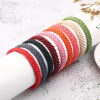 Moda crear pulseras de cordón de cera, Ajustable & Joyería & Bricolaje, más colores para la opción, 180x70x10mm, Vendido por Sarta