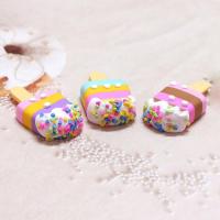 Mobile Phone DIY Decoration, Polymer Clay, more colors for choice, 16x35mm, 100PCs/Bag, Sold By Bag
