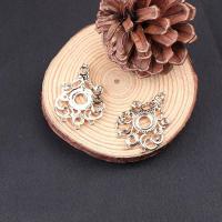 Hair Accessories DIY Findings, Brass, plated, more colors for choice, nickel, lead & cadmium free, 26x38mm, Sold By PC