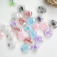 Perlen in Perlen Acrylperlen, Acryl, Spritzgießen, DIY, keine, 17x17mm, 100PCs/Tasche, verkauft von Tasche