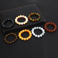Agaat armbanden, plated, mode sieraden & elastische, meer kleuren voor de keuze, 180x14mm, Verkocht door Strand