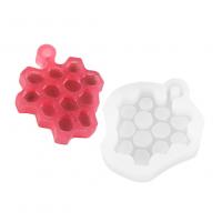 DIY Epoxy Mold Set Silicone Honeycomb Shaped Bakeware for Chocolate Cake Decoration Mold plated durable Sold By Lot
