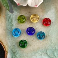 Perles murano faites à la main , chalumeau, Placage, bijoux de mode & DIY, plus de couleurs à choisir, 9x5mm, Environ 100PC/sac, Vendu par sac