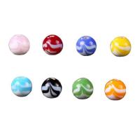Lampwork Beads, plated, fashion jewelry & DIY, more colors for choice, 12mm, Sold By PC