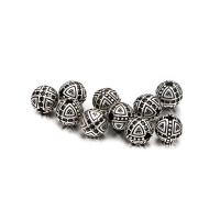 Perles cubes en laiton zircon Micro Pave, Placage, bijoux de mode & pavé de micro zircon, plus de couleurs à choisir, 8mm, Vendu par PC