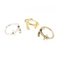 Brass Cuff Finger Ring, plated, fashion jewelry, more colors for choice, 16mmX21mm, Sold By PC