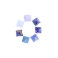 Cabochons gemstone, Cloch Nádúrtha, snasta, DIY, 25mm, Díolta De réir Socraigh