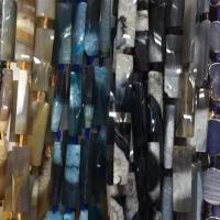 Achat Perlen, Feuerachat, Rechteck, poliert, DIY, keine, frei von Nickel, Blei & Kadmium, 20x70mm, verkauft von PC