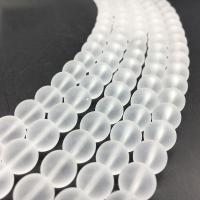 Perles de cristal rondes , DIY & normes différentes pour le choix & givré, cristal, Vendu par brin