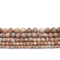 Network Stone Beads Round polished DIY Sold By Strand
