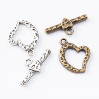 Tibetan Style Toggle Clasp, plated, fashion jewelry & DIY & different styles for choice, more colors for choice, Sold By PC
