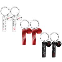 Stainless Steel Key Clasp Acrylic with Stainless Steel plated fashion jewelry & DIY Sold By PC