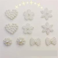 Mobile Phone DIY Decoration Resin with Plastic Pearl plated fashion jewelry Sold By PC