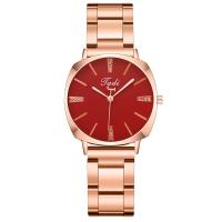 Women Wrist Watch Zinc Alloy with Glass & Stainless Steel Chinese Movement watch movement fashion jewelry & for woman plated Sold By PC