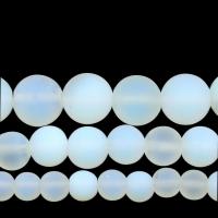 Perles opales de mer, Opaline, Rond, poli, DIY & normes différentes pour le choix, Vendu par brin