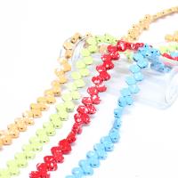 Ikke-magnetiske Hæmatit perler, Hexagon, flere farver til valg, 7x5x2mm, Solgt af Strand