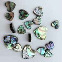 Abalone Shell Beads Heart DIY Sold By PC