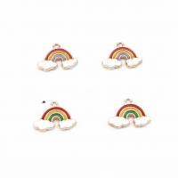 Tibetan Style Enamel Pendants, plated, DIY, more colors for choice, nickel, lead & cadmium free, 18x14mm, 50PCs/Bag, Sold By Bag