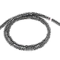 Nicht-magnetische Hämatit Perlen, Stern, 3x2mm, verkauft von Strang