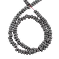 Ikke-magnetiske Hæmatit perler, Flower, 5x3mm, Solgt af Strand