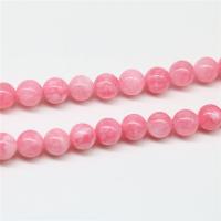 Natural Chalcedony Bead Pink Calcedony Round polished DIY Sold By Strand