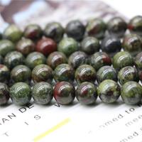 Gemstone Jewelry Beads Dragon Blood stone Oval DIY Sold By Strand