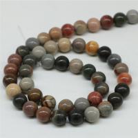 Agate Beads Ocean Agate Round DIY Sold By Strand