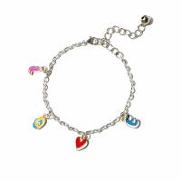 Tibetan Style Bracelet, plated, Adjustable & fashion jewelry & enamel, more colors for choice, 140/200x(10x15)mm, Sold By Strand