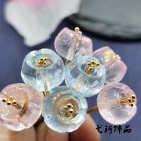 Hair Accessories DIY Findings, Lampwork, plated, fashion jewelry, more colors for choice, 13mm, Sold By PC