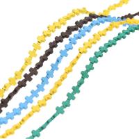 Ikke-magnetiske Hæmatit perler, Kryds, flere farver til valg, Solgt af Strand