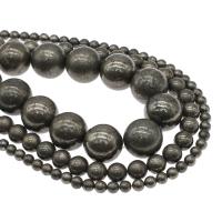 Non Magnetic Hematite Beads, Round, 20x20mm, Sold By Strand
